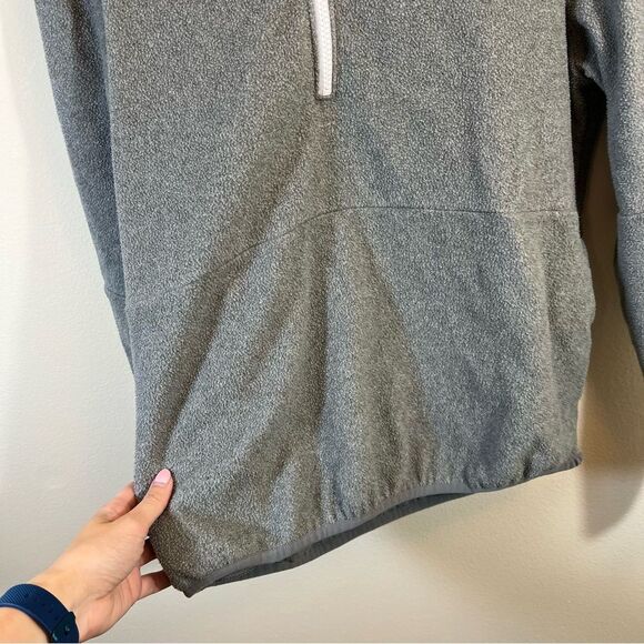 ✨ Nike Women’s Gray Iowa Hawkeyes Quarter Zip Fleece Pullover Small - Picture 4 of 12